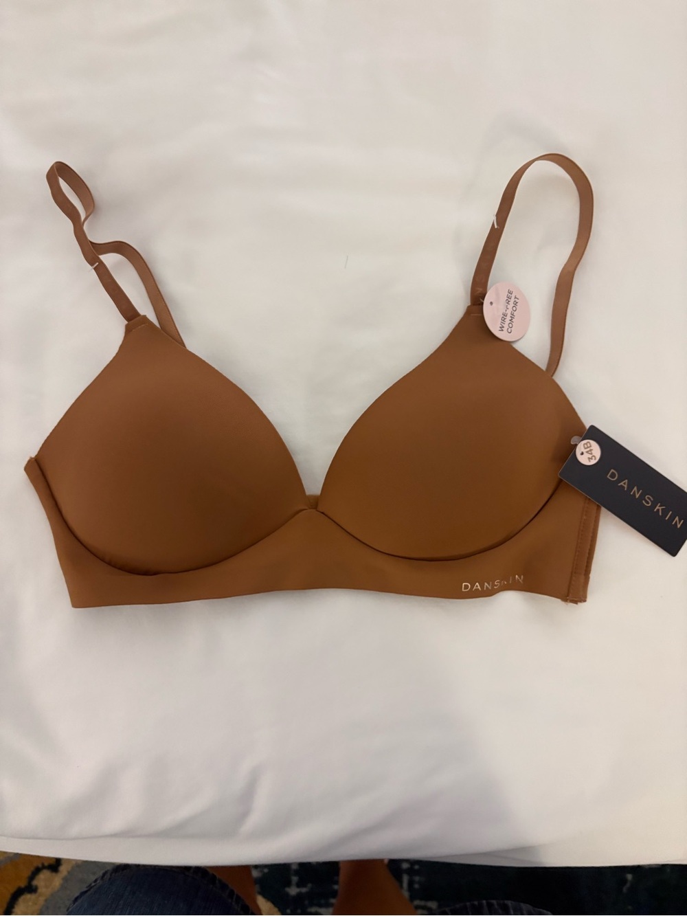 Danskin Molded Cup Bra - Chestnut Brown new with tags